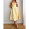 Šaty krajka žlutá