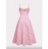 Šaty krajka růžová 3