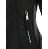 Bunda černá umělá kůže 10
