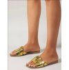 Letní sandálky zlaté 4