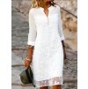 Bílé šaty krajka