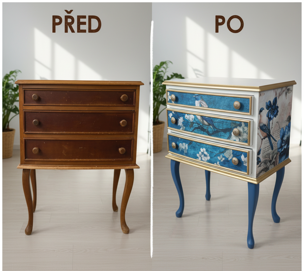 Co je redesign nábytku a proč si získává stále větší oblibu?