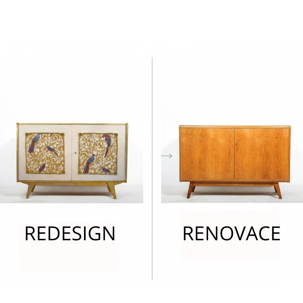 ReDesign a renovace nábytku – jaký je mezi tím rozdíl?