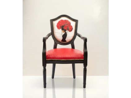 Křeslo „Maková dáma“