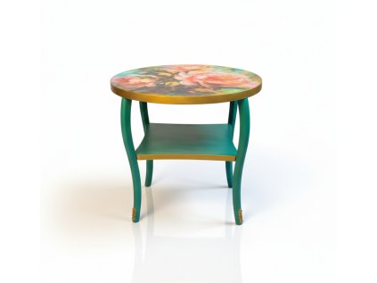 Odkládací stolek - Rozkvetlá zahrada