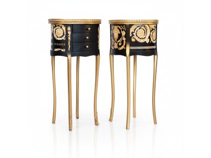 Odkládací stolky - Versace elegance (set 2 ks)