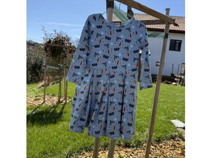 Zakázka - šaty vel. 110, mikča vel. 110