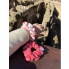 Valentýnské scrunchies 2 ks