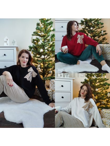 Dámská mikina s mašlí Chrisy