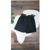 Elegantní kraťasy s vyšším pasem a páskem - Devis