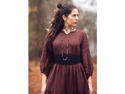 Pásek vázací černý