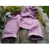 Lněné kapsičkové mauve