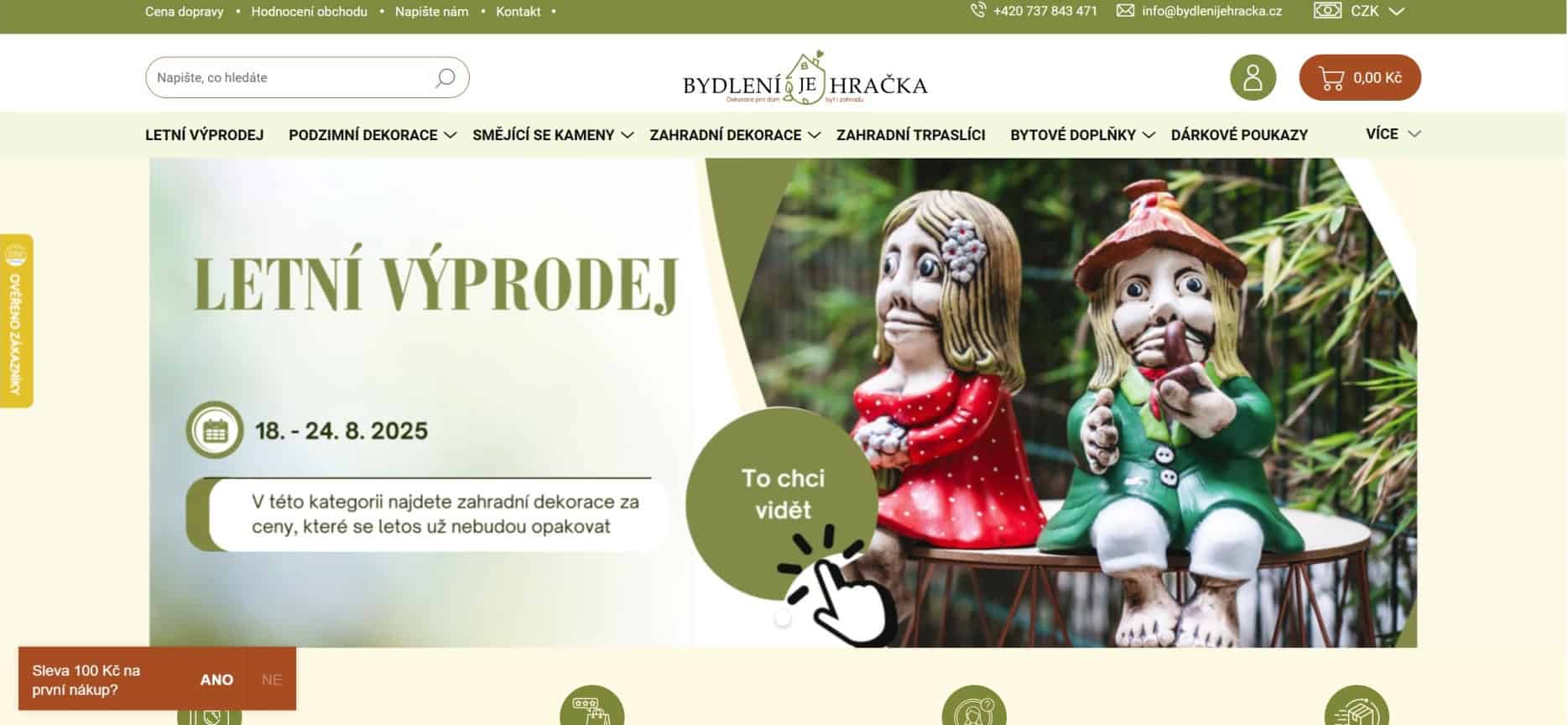 Kam vložit slevový kupón?