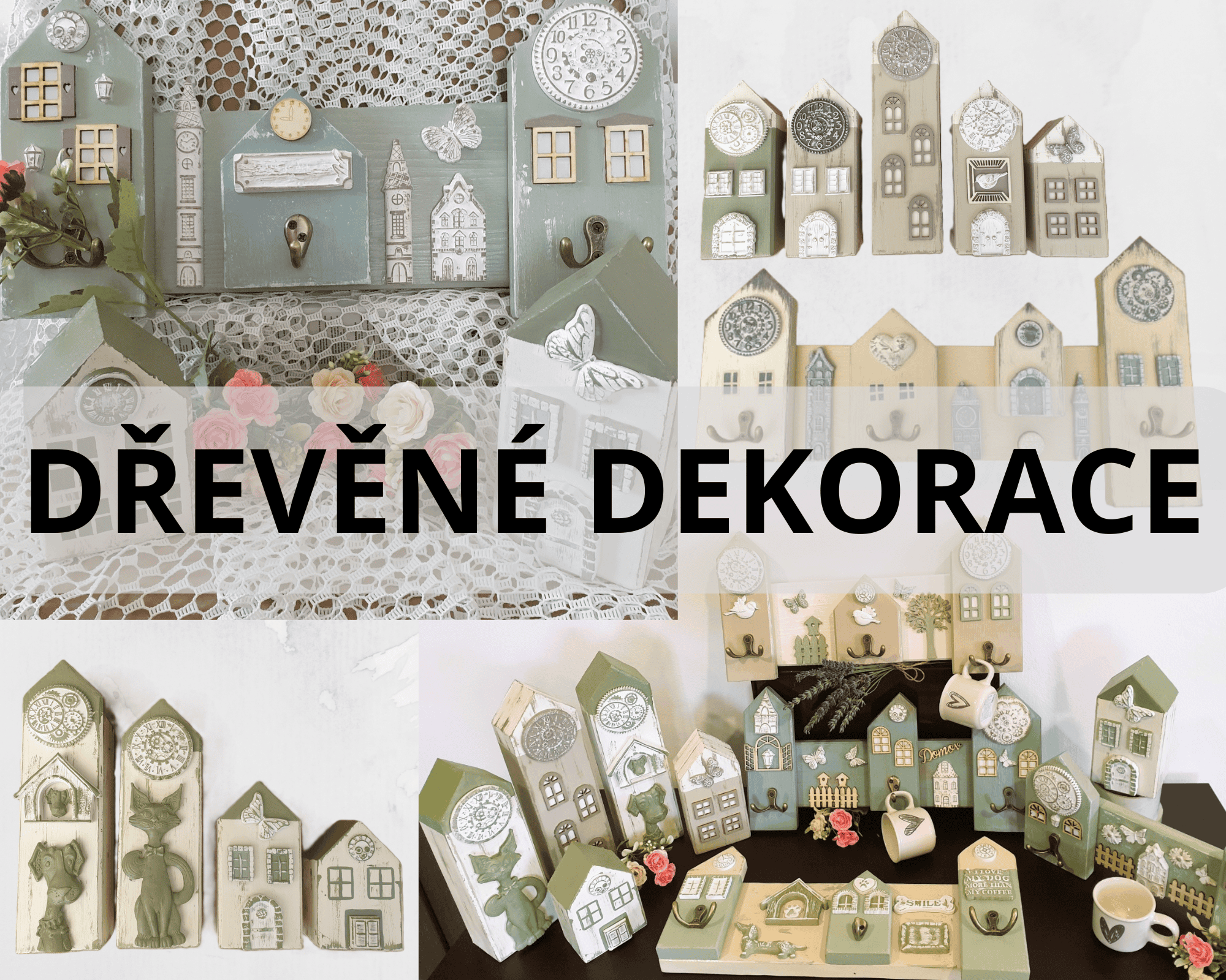 Dřevěné dekorace