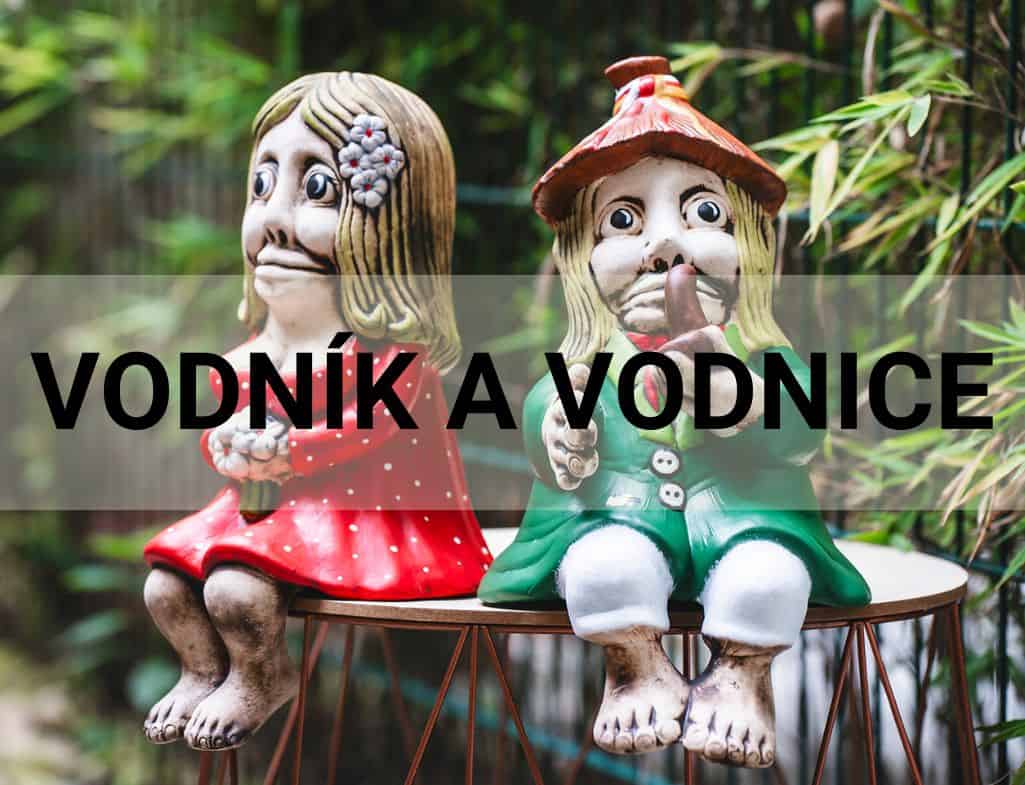 Vodník k zahradnímu jezírku