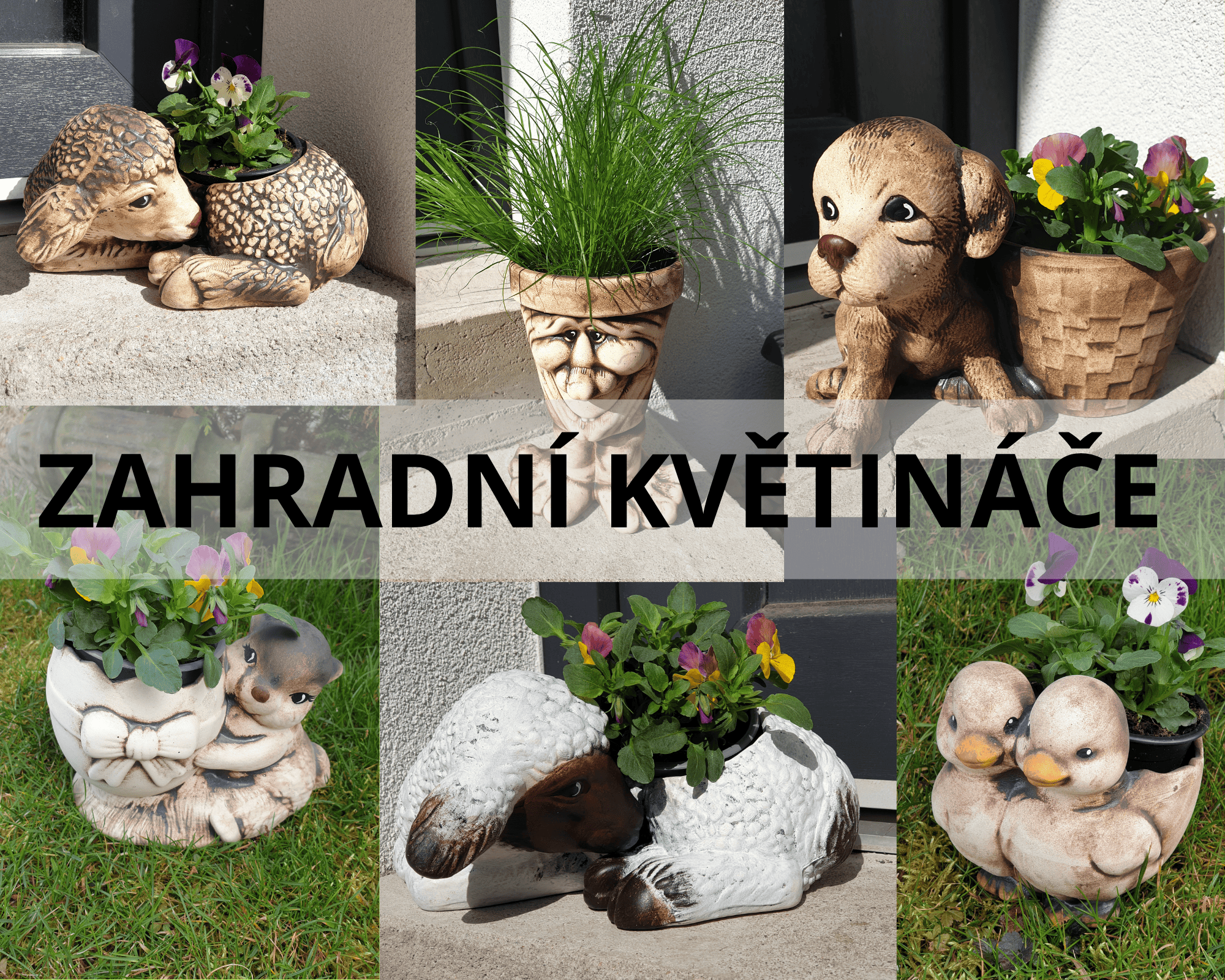 Zahradní květináče