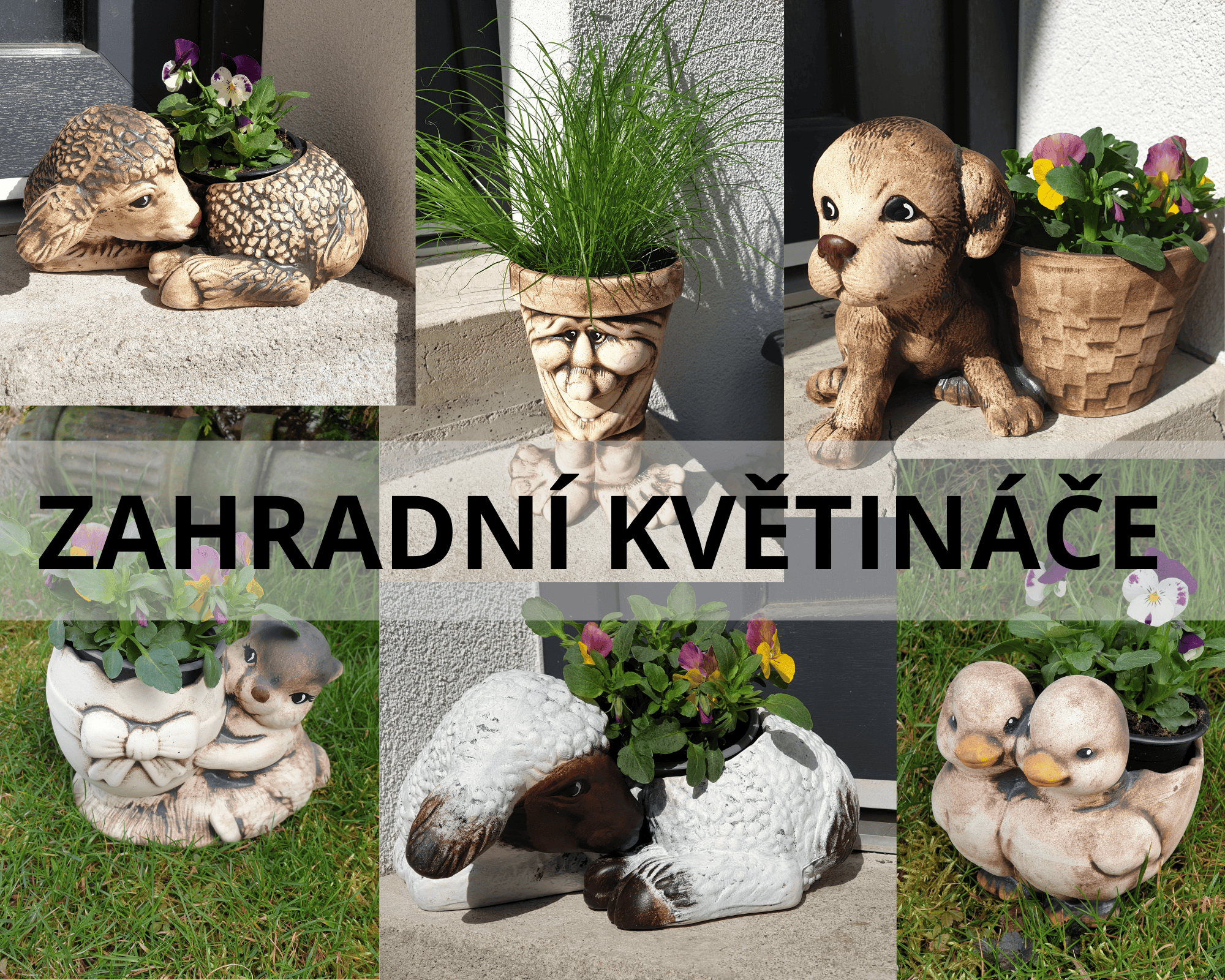 Zahradní květináče
