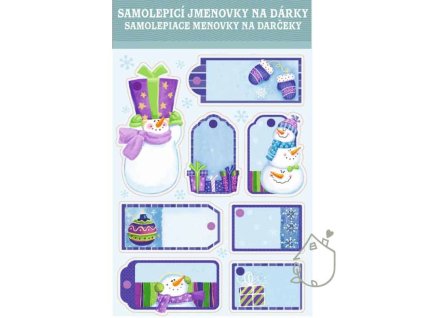 1457 jmenovka na dárky