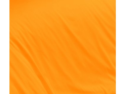 Oranžové saténové prostěradlo 240x230 plachta bez gumy - Brotex