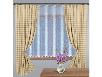 140774 zaves metraz karo 1038 bezovohnede 140 cm