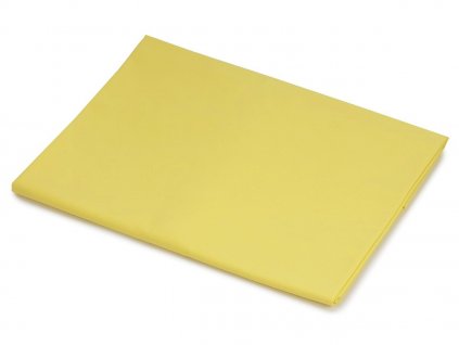 Prostěradlo bavlněná plachta žlutá 140x240 cm