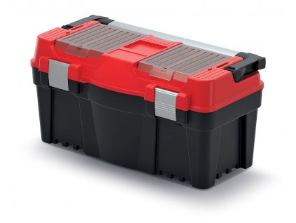 Plastový kufr na nářadí APTOP PLUS červený 550x267x277