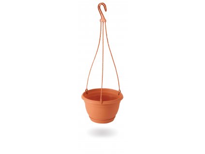 Květináč závěsný AGRO terakota 16cm+HÁK