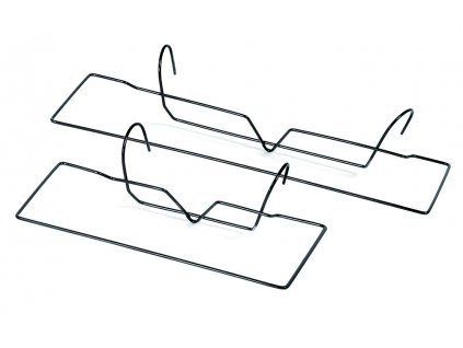 Držák na truhlíky RESPANA HANGER kovový černý 36,5 cm