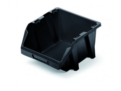 Plastový úložný box BINEER SHORT 272x238x160 černý