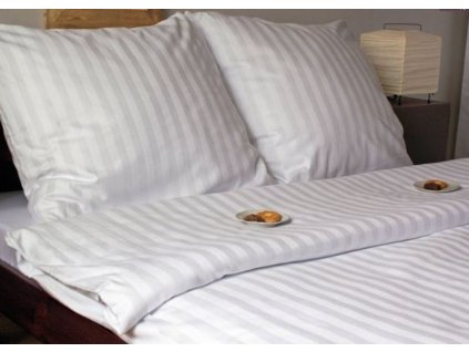 Povlečení Grade Hotel, bílý,