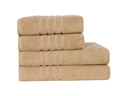 Bavlněný ručník a osuška, Finer béžový (Ručníky 70 x 140 cm)