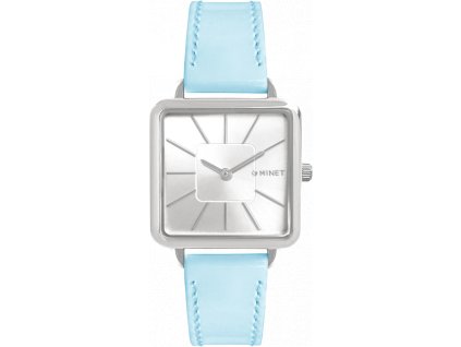 35015 modre damske hodinky minet oxford pastel blue