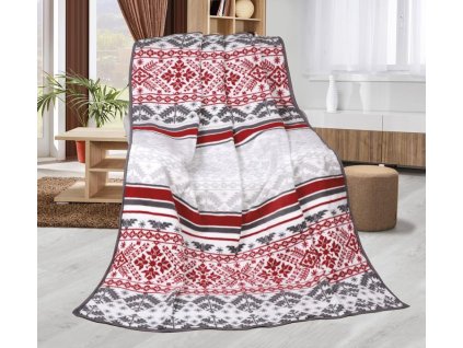 65225 prikryvka karmela plus jednoluzko cervenosede retro