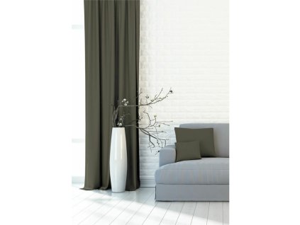 95942 zaves metraz zatemnovaci blackout 150 cm tmave seda