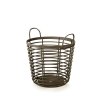 Koš s uchy ZANZI BASKET ECO WOOD kávový 43cm