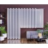 Hotová záclona nebo balkonový komplet, Aurelia, bílá (Záclony a závěsy 200 x 250 cm dveře)