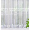 Záclona dreher , Delan vitrážka metráž, bílá (METRÁŽ 40 cm)