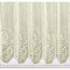 Záclona metráž sablé Monika smetanová (Velikost 90 cm)