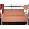 Potah elastický na sedací soupravu Andrea cihlová (Velikost křeslo - š. 60 - 110 cm)