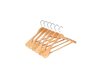 Kleiderbuegel aus Massivholz CRSH06NL 1
