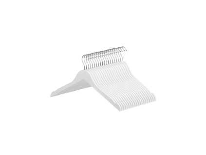 Solid Wood Clothes Hangers CRW003WT20 1