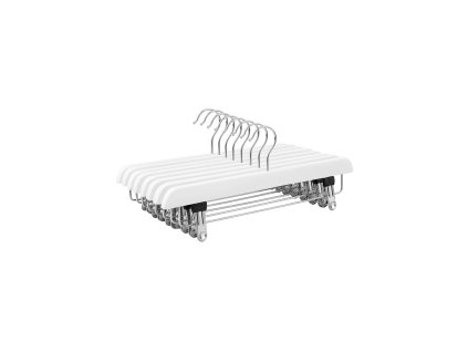 Rotatable Hooks Trousers Hangers CRW008WT 8 1