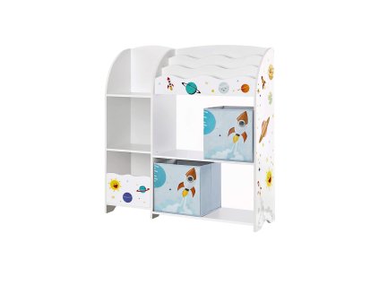 Organizer fuer Spielzeug und Buecher GKR42WT 1