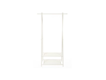 Zarter Kleiderstaender Weiss HSR05W 1