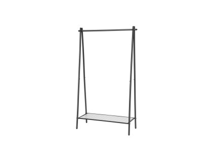 Kleiderstaender mit Kleiderstange HSR23BK 1