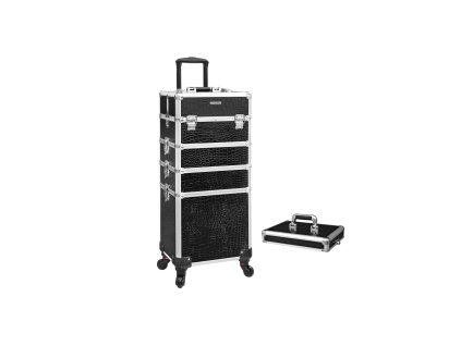 Make Up Trolley 1 Schublade Schwarz JHZ06B 1