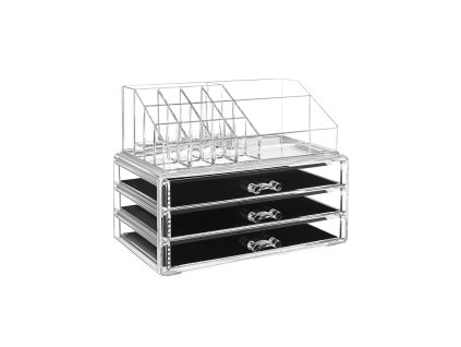 Kosmetik Organizer 3 grosse Schubladen JKA002TP 3
