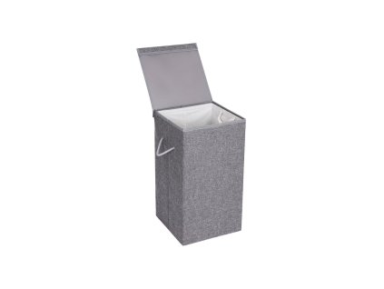 Waeschekorb Leinenimitat 85 L Grau LCB01G 1