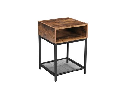Open Compartment Nightstand LET46X 1