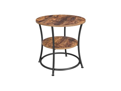 Beistelltisch mit 2 Ablagen LET56BX 1